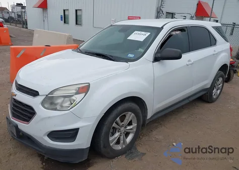 2016 Chevrolet Equinox L z USA, uszkodzony, nr VIN 2GNALBEK8G1142068